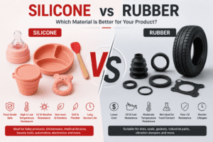 Silicone vs Rubber: Which Material Is Better for Your Product?
