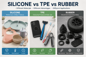 Silicone vs TPE vs Rubber: Which Material Is Best for Your Product?